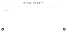 Tablet Screenshot of bradykennedy.com